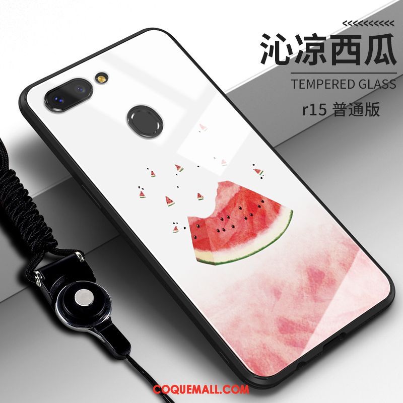 Étui Oppo R15 Verre Incassable Tendance, Coque Oppo R15 Silicone Très Mince