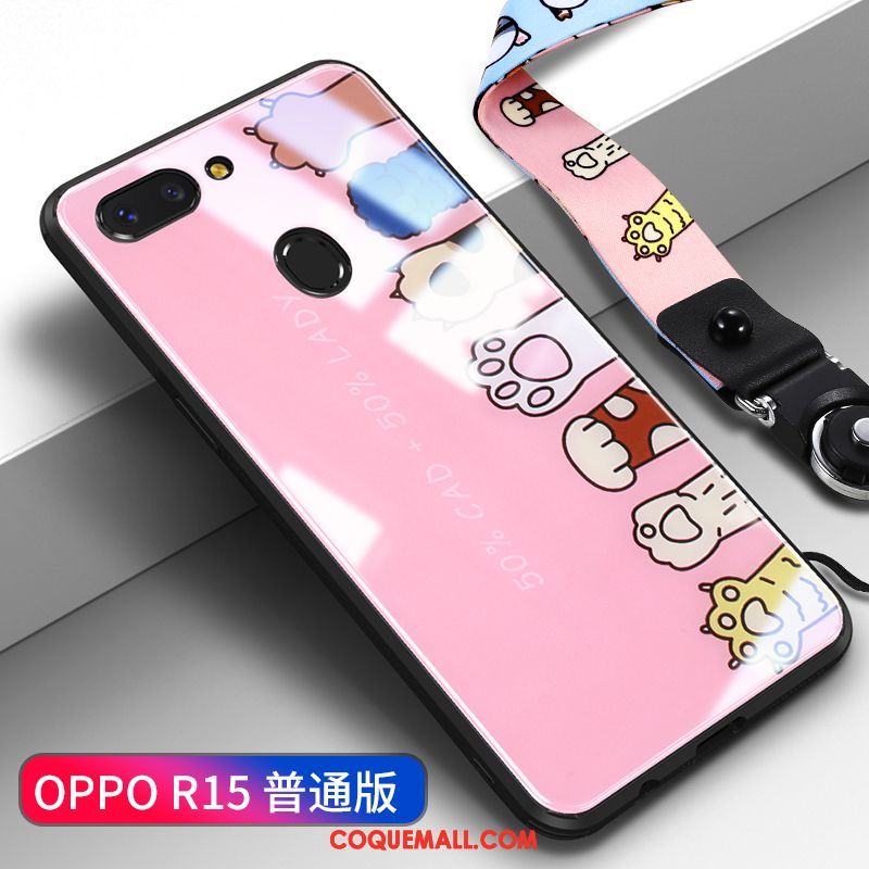 Étui Oppo R15 Violet Tendance Net Rouge, Coque Oppo R15 Étoile Créatif