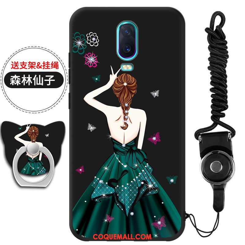 Étui Oppo R17 Beau Fluide Doux Noir, Coque Oppo R17 Téléphone Portable Protection