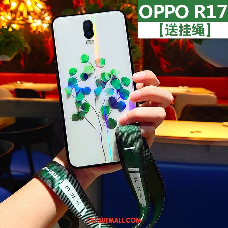 Étui Oppo R17 Blanc Incassable Tout Compris, Coque Oppo R17 Petit Nouveau