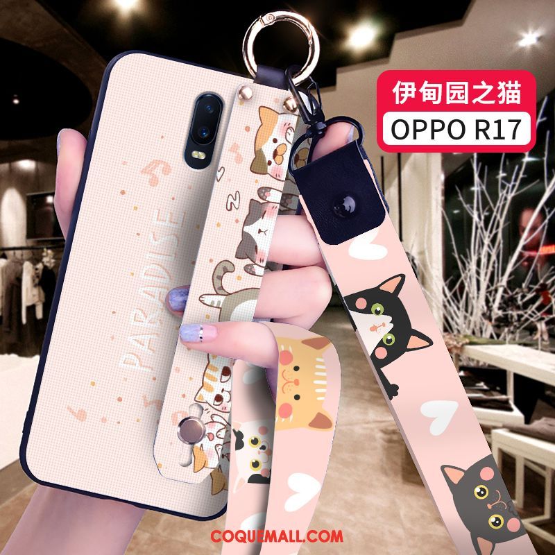 Étui Oppo R17 Charmant Net Rouge Marque De Tendance, Coque Oppo R17 Incassable Téléphone Portable