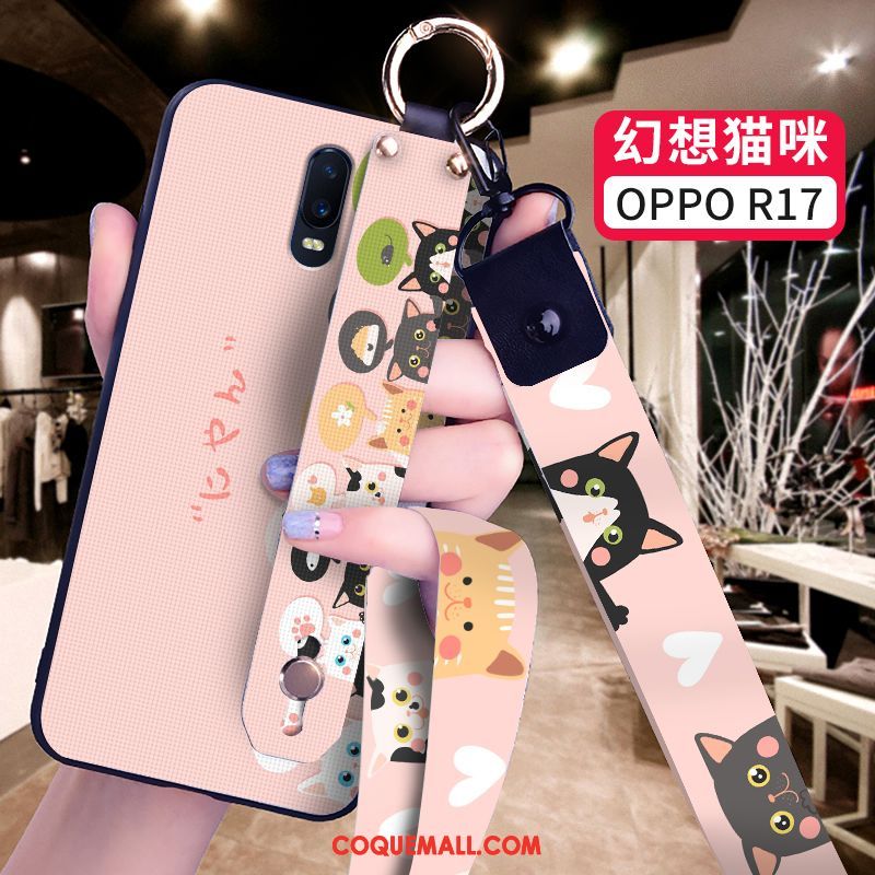 Étui Oppo R17 Charmant Net Rouge Marque De Tendance, Coque Oppo R17 Incassable Téléphone Portable