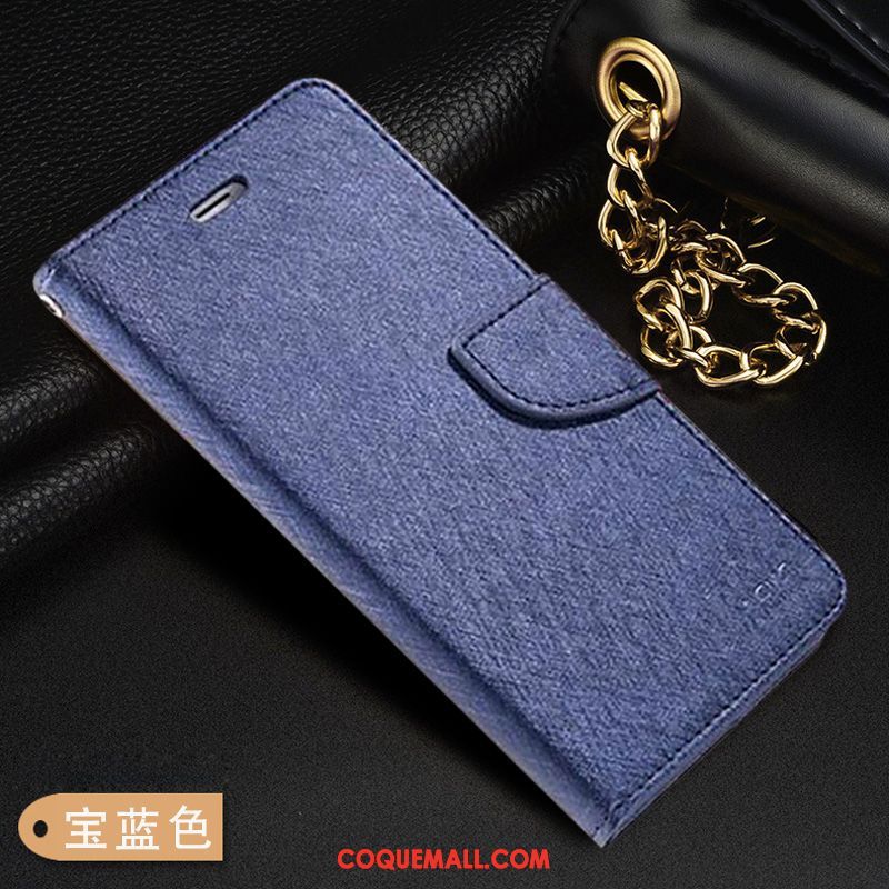 Étui Oppo R17 Incassable Bleu Marin Téléphone Portable, Coque Oppo R17 Étui En Cuir