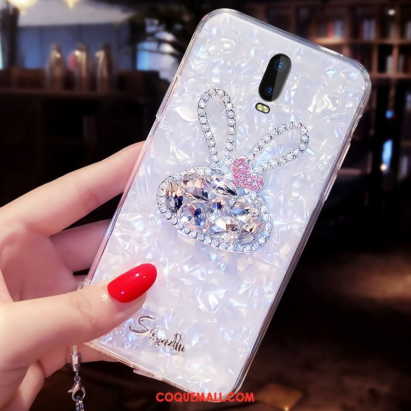 Étui Oppo R17 Incassable Coquille Net Rouge, Coque Oppo R17 Charmant Strass