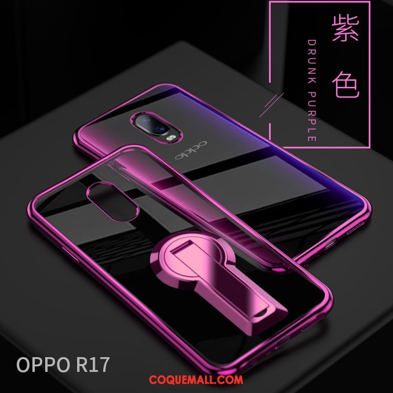 Étui Oppo R17 Incassable Créatif Support, Coque Oppo R17 Net Rouge Tout Compris