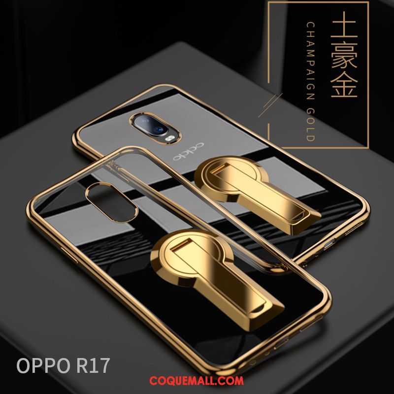 Étui Oppo R17 Incassable Créatif Support, Coque Oppo R17 Net Rouge Tout Compris