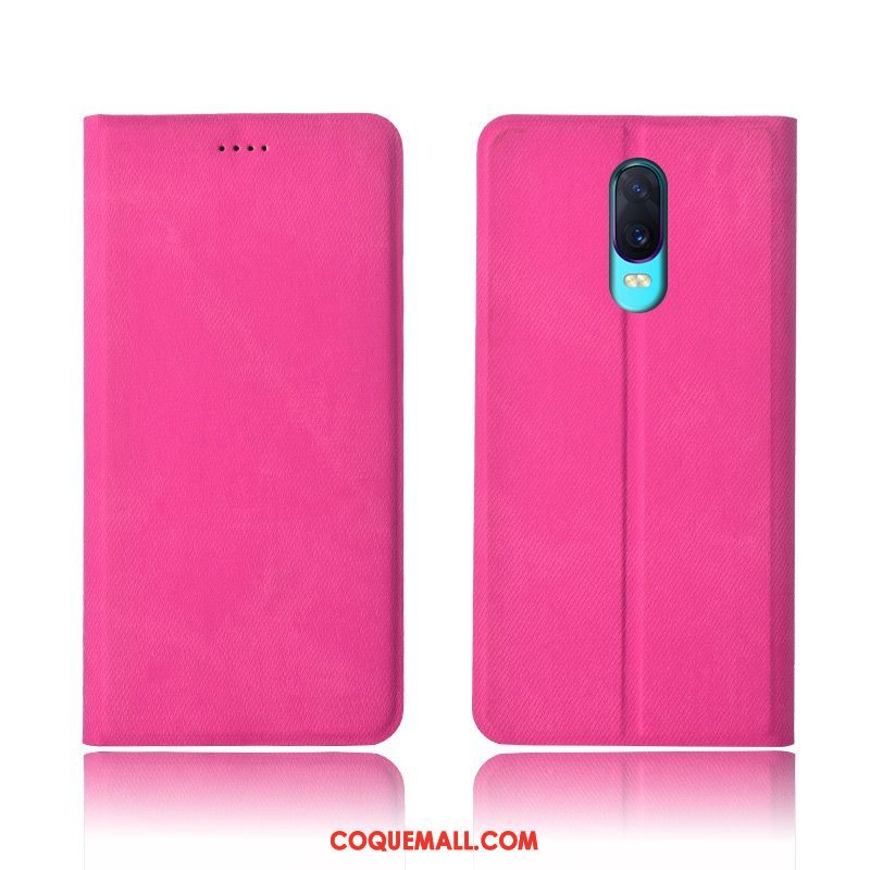 Étui Oppo R17 Incassable Protection Étui En Cuir, Coque Oppo R17 Denim Bleu