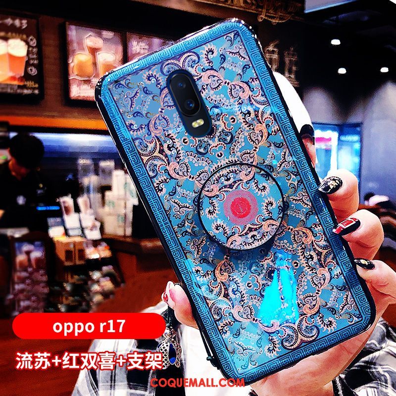 Étui Oppo R17 Palais Personnalité Rouge, Coque Oppo R17 Incassable Téléphone Portable