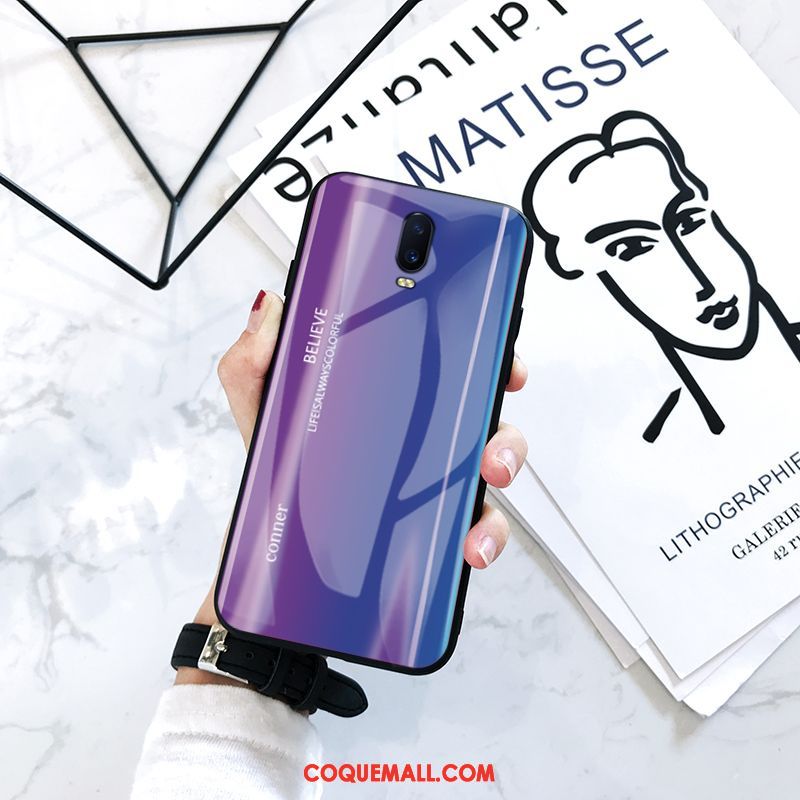 Étui Oppo R17 Personnalité Dégradé De Couleur Tout Compris, Coque Oppo R17 Créatif Incassable