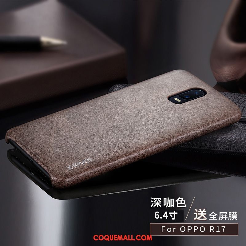 Étui Oppo R17 Personnalité Incassable Protection, Coque Oppo R17 Tout Compris Téléphone Portable