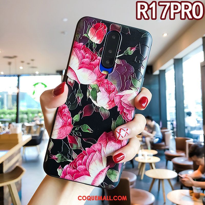 Étui Oppo R17 Pro Créatif Incassable Tendance, Coque Oppo R17 Pro Tout Compris Très Mince