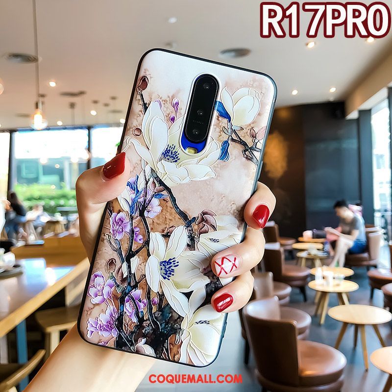 Étui Oppo R17 Pro Créatif Incassable Tendance, Coque Oppo R17 Pro Tout Compris Très Mince