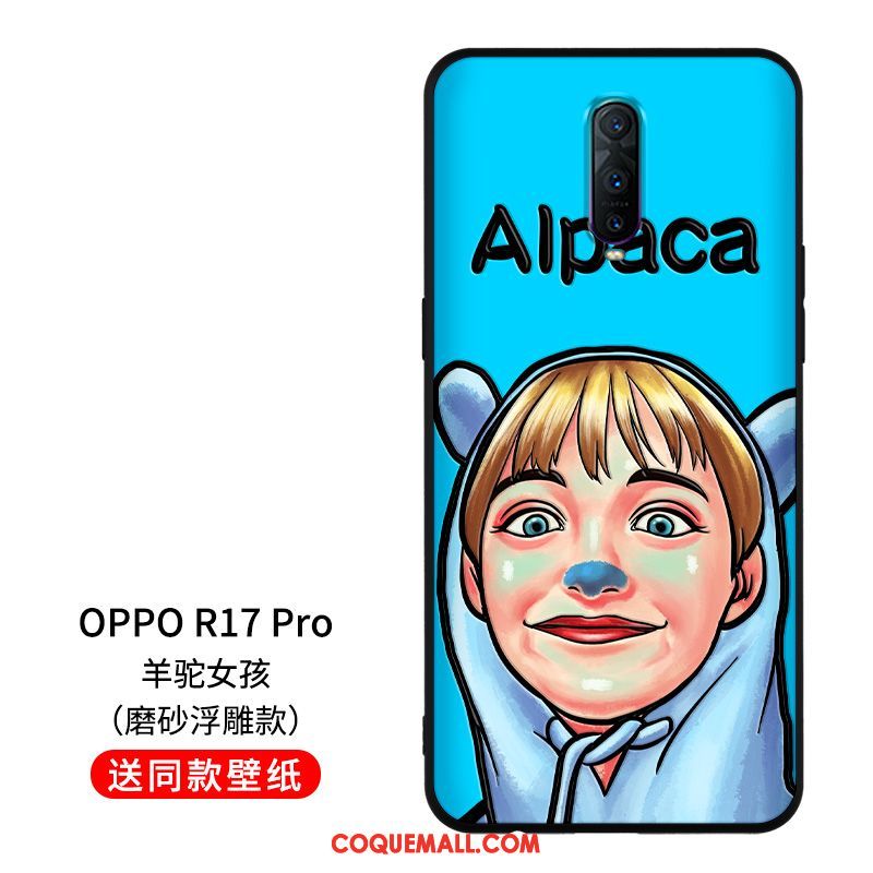 Étui Oppo R17 Pro Créatif Silicone Charmant, Coque Oppo R17 Pro Protection Nouveau