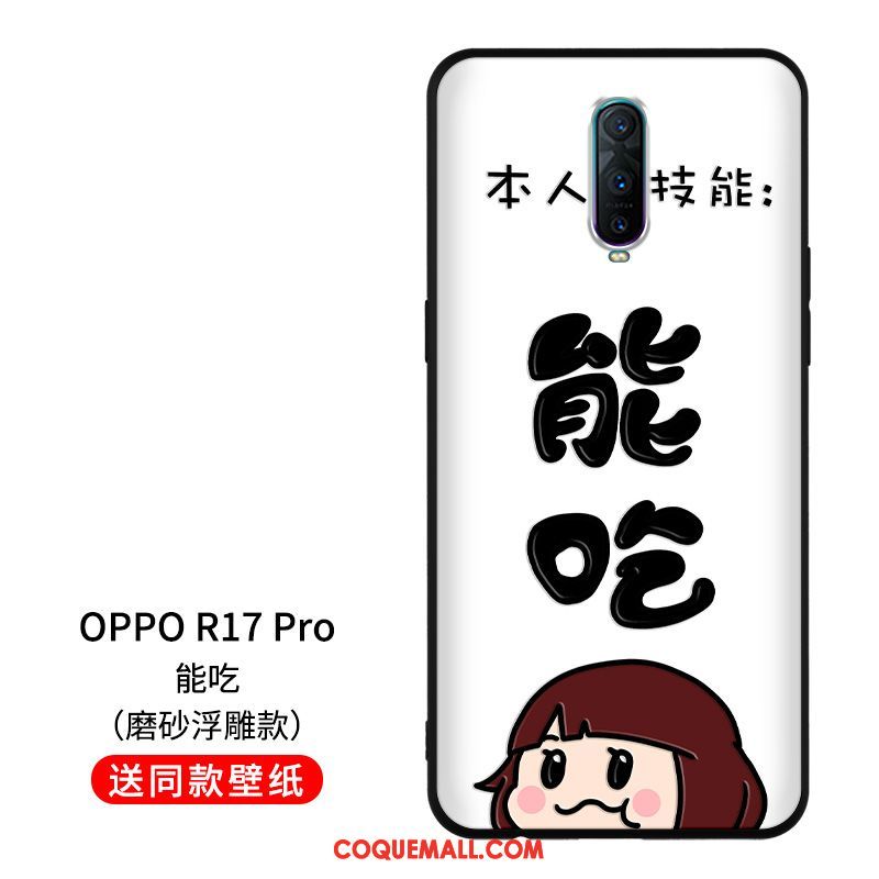 Étui Oppo R17 Pro Créatif Silicone Charmant, Coque Oppo R17 Pro Protection Nouveau