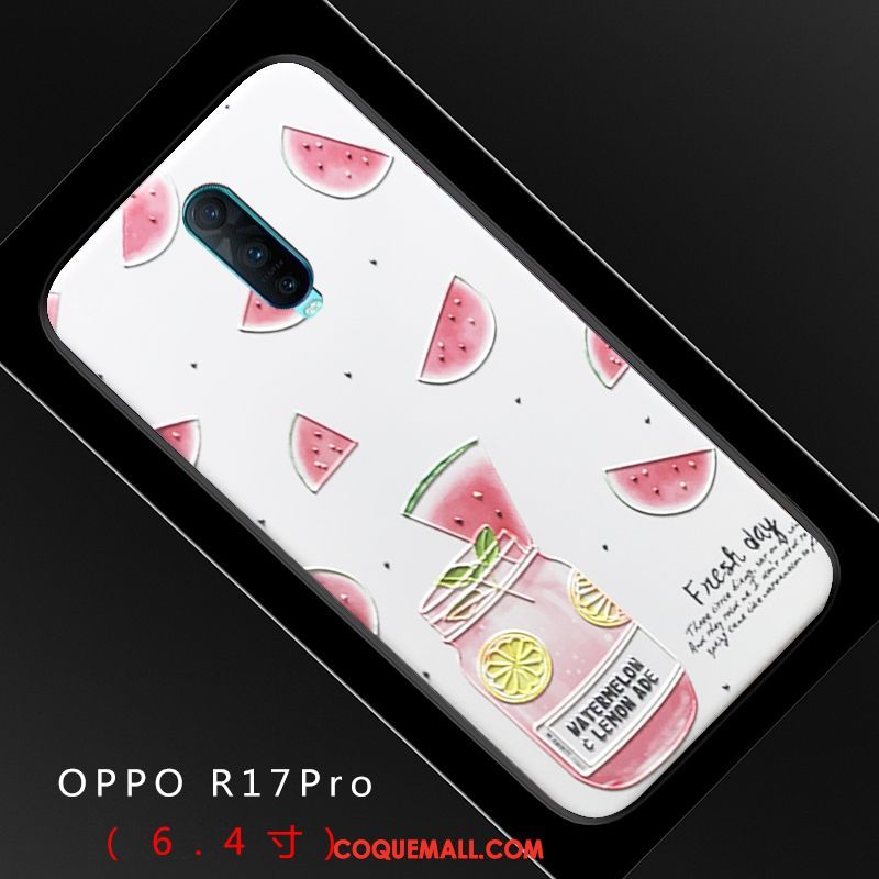 Étui Oppo R17 Pro Difficile Marque De Tendance Créatif, Coque Oppo R17 Pro Téléphone Portable Dimensionnel