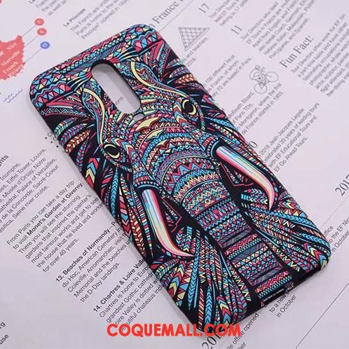 Étui Oppo R17 Pro Fluide Doux Téléphone Portable Tigre, Coque Oppo R17 Pro Animal Dessin Animé