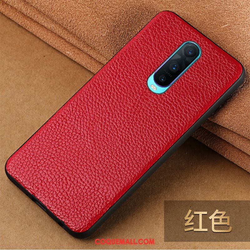 Étui Oppo R17 Pro Personnalisé Étui En Cuir Marque De Tendance, Coque Oppo R17 Pro Qualité Cuir