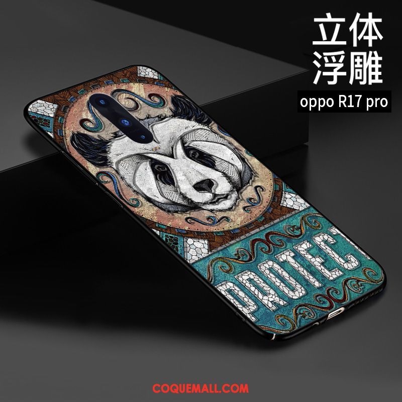 Étui Oppo R17 Pro Personnalité Personnalisé Style Chinois, Coque Oppo R17 Pro Gaufrage Protection