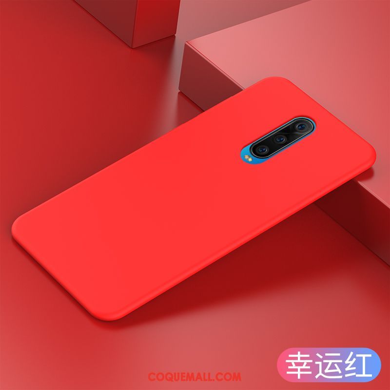 Étui Oppo R17 Pro Silicone Tendance Net Rouge, Coque Oppo R17 Pro Tout Compris Rose