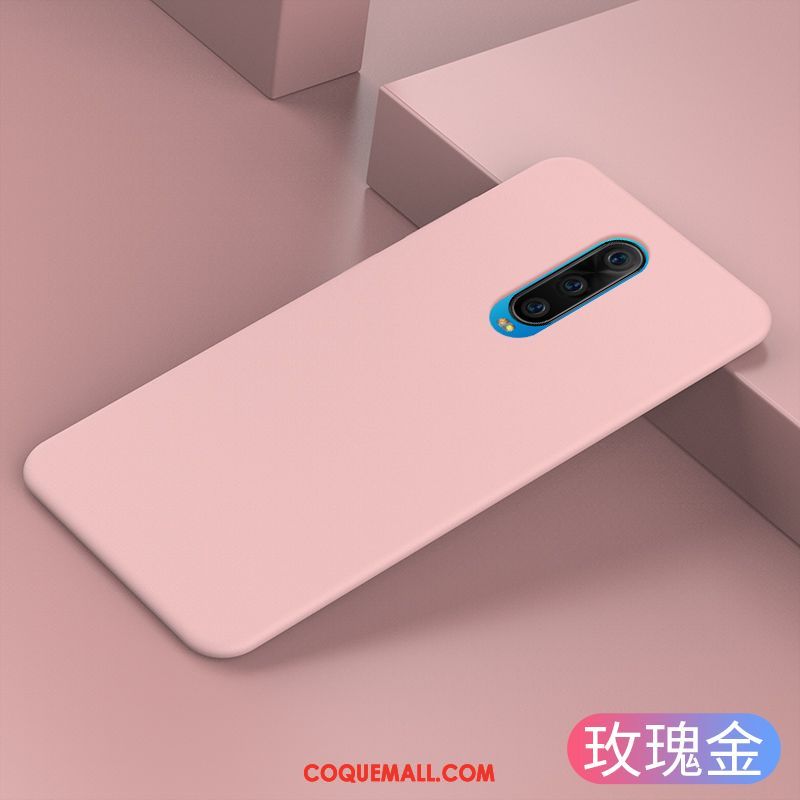 Étui Oppo R17 Pro Silicone Tendance Net Rouge, Coque Oppo R17 Pro Tout Compris Rose