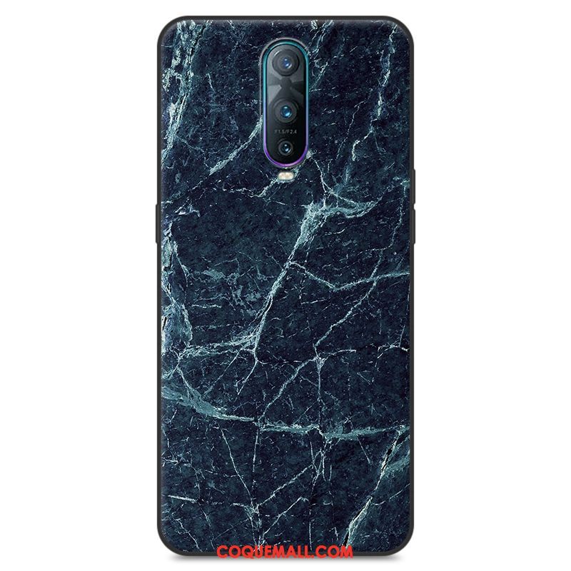 Étui Oppo R17 Pro Simple Fluide Doux Blanc, Coque Oppo R17 Pro Marque De Tendance Personnalité