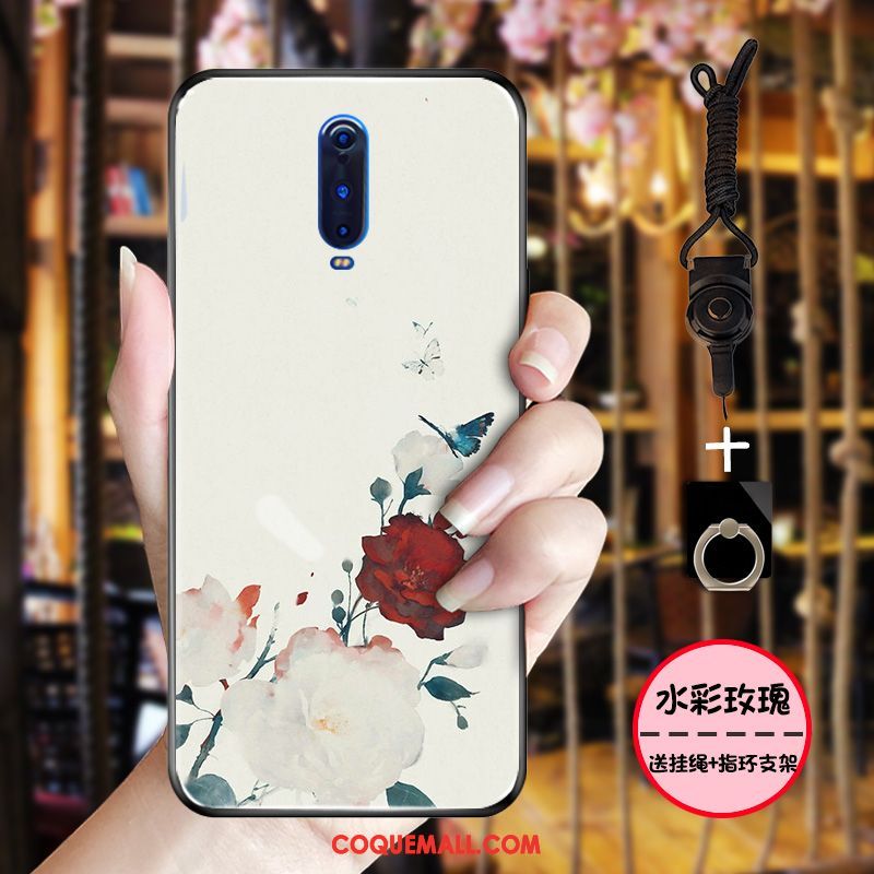 Étui Oppo R17 Pro Style Chinois Tout Compris Rose, Coque Oppo R17 Pro Protection Fluide Doux