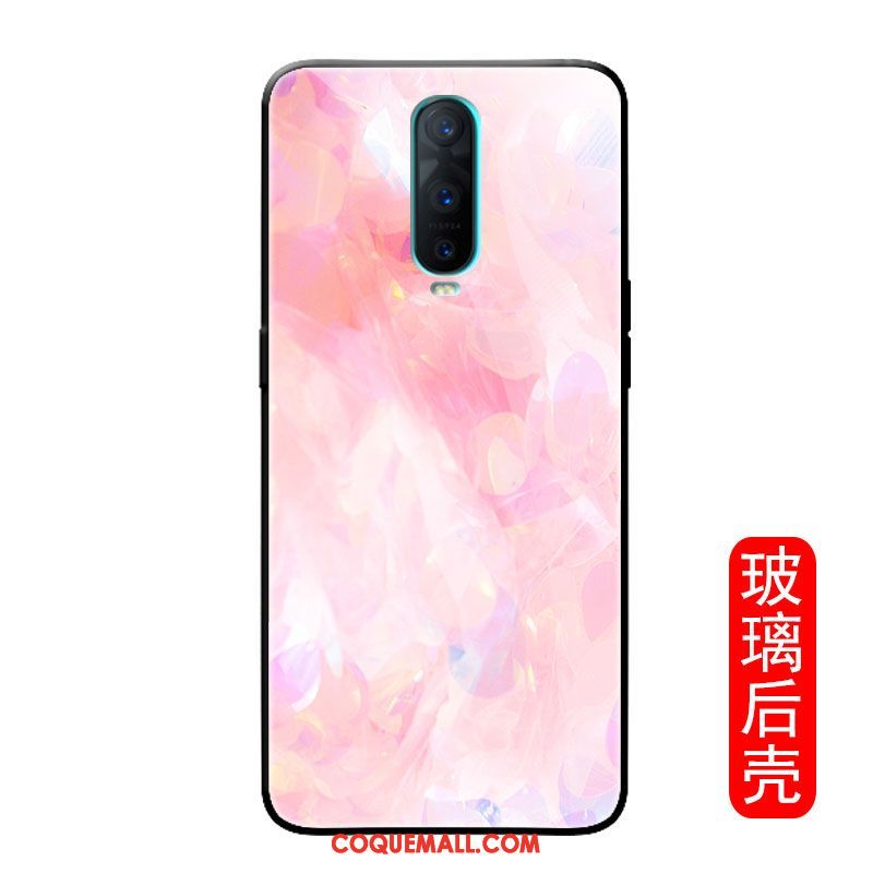 Étui Oppo R17 Pro Téléphone Portable Amour Personnalité, Coque Oppo R17 Pro Créatif Verre