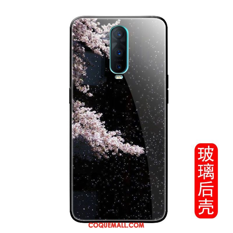 Étui Oppo R17 Pro Téléphone Portable Noir Style Chinois, Coque Oppo R17 Pro Personnalité Paysage