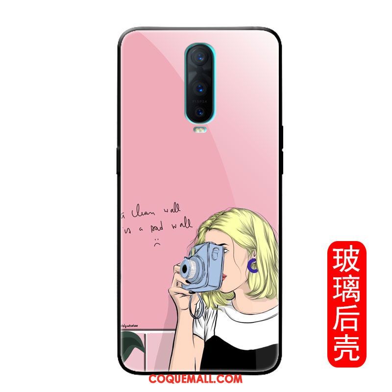 Étui Oppo R17 Pro Téléphone Portable Tout Compris Verre, Coque Oppo R17 Pro Marque De Tendance Créatif