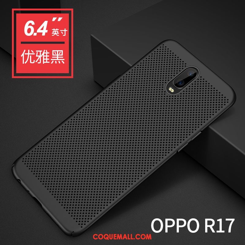 Étui Oppo R17 Protection Très Mince Refroidissement, Coque Oppo R17 Téléphone Portable Respirant