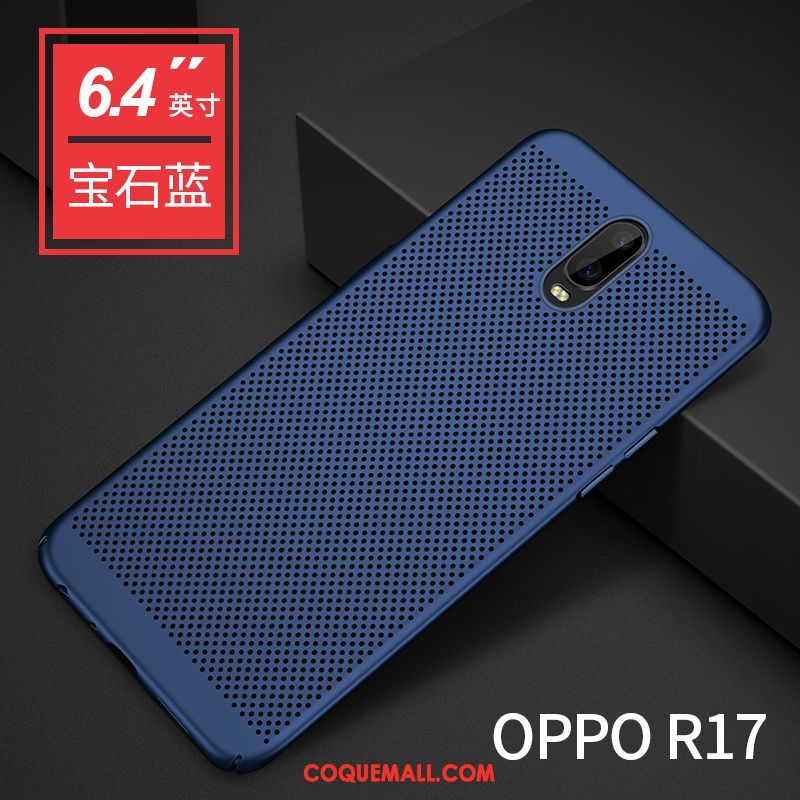 Étui Oppo R17 Protection Très Mince Refroidissement, Coque Oppo R17 Téléphone Portable Respirant