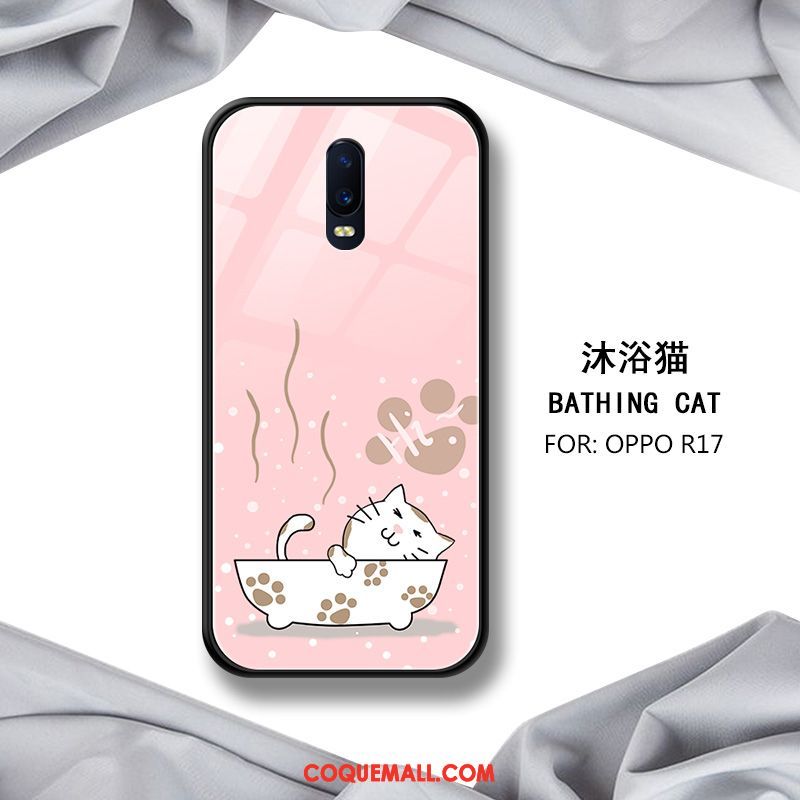 Étui Oppo R17 Renard Personnalité Tendance, Coque Oppo R17 Net Rouge Créatif