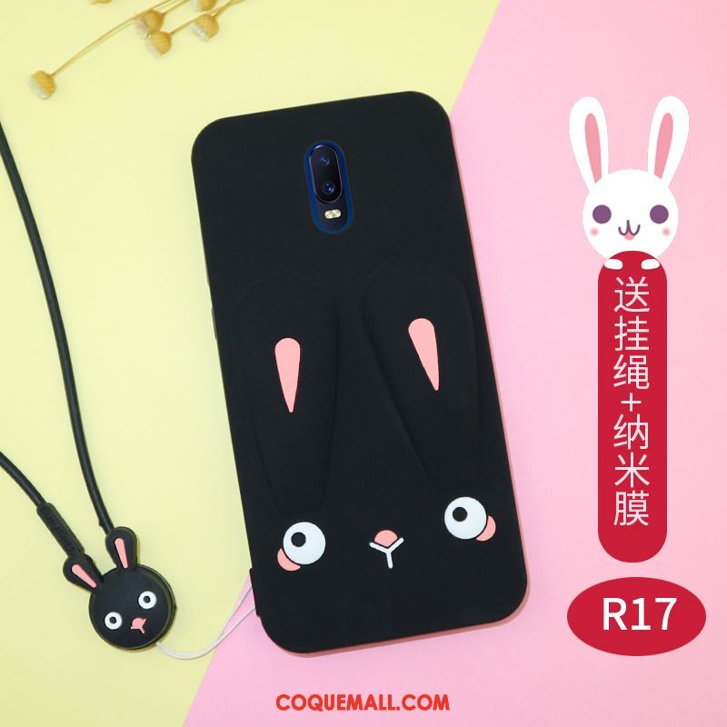 Étui Oppo R17 Silicone Nouveau Marque De Tendance, Coque Oppo R17 Net Rouge Ornements Suspendus