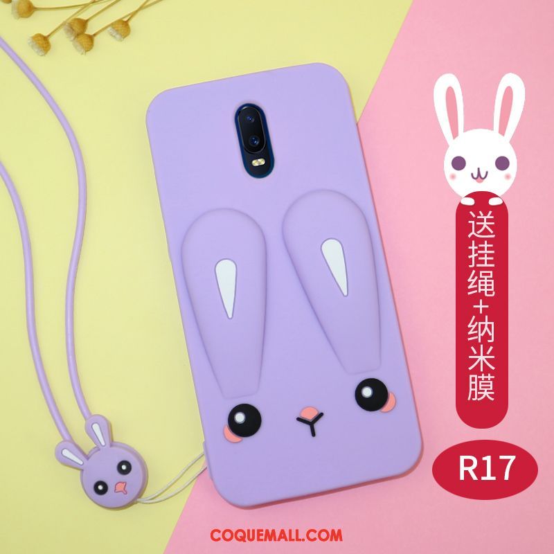 Étui Oppo R17 Silicone Nouveau Marque De Tendance, Coque Oppo R17 Net Rouge Ornements Suspendus