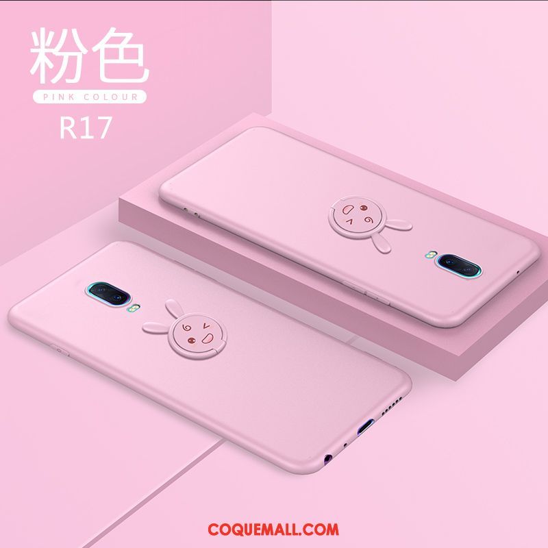 Étui Oppo R17 Très Mince Tout Compris Protection, Coque Oppo R17 Silicone Rouge