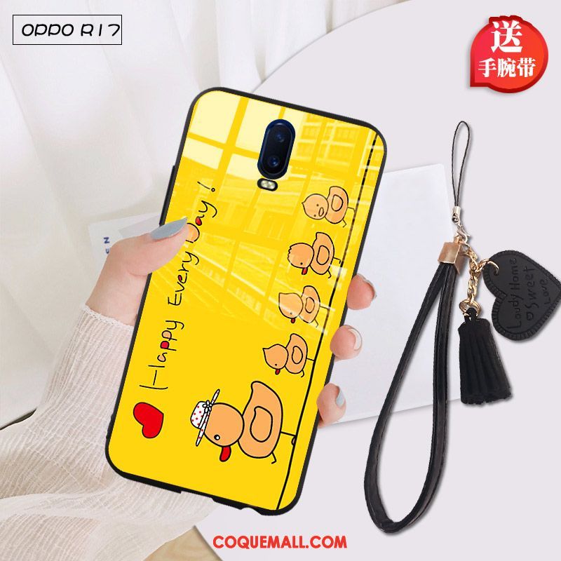 Étui Oppo R17 Téléphone Portable Charmant Incassable, Coque Oppo R17 Fluide Doux Protection