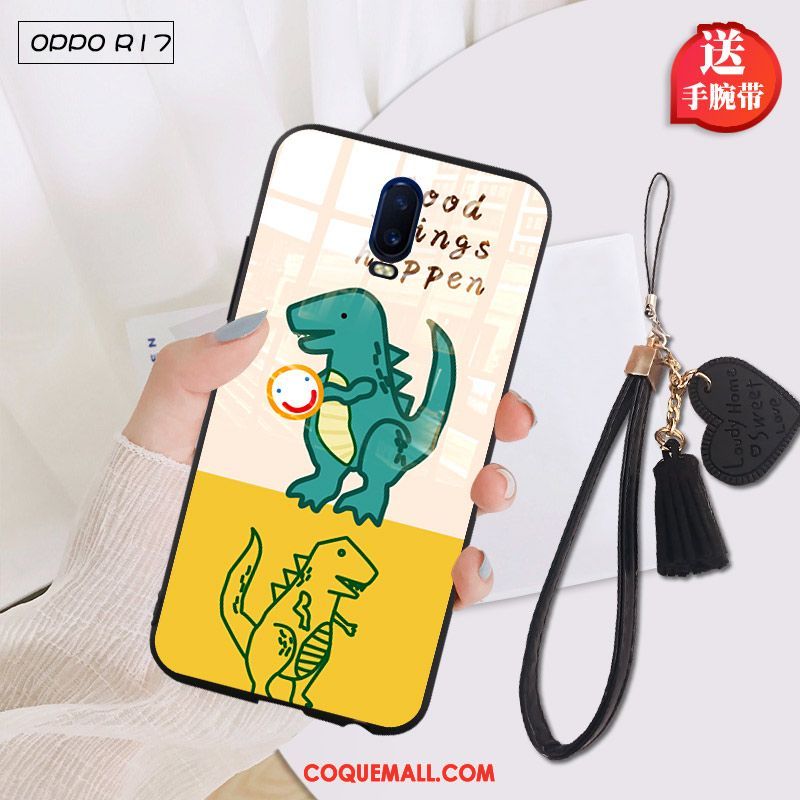 Étui Oppo R17 Téléphone Portable Charmant Incassable, Coque Oppo R17 Fluide Doux Protection