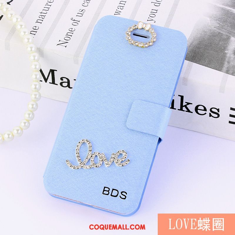 Étui Oppo R17 Téléphone Portable Incassable Étui En Cuir, Coque Oppo R17 Bleu Support