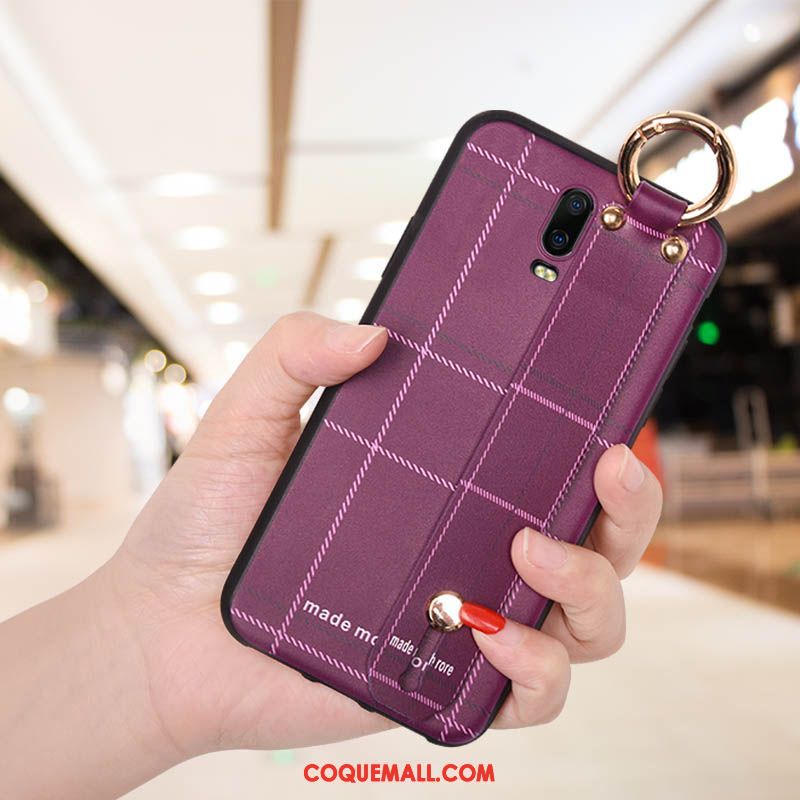 Étui Oppo R17 Violet Créatif Silicone, Coque Oppo R17 Incassable Personnalité