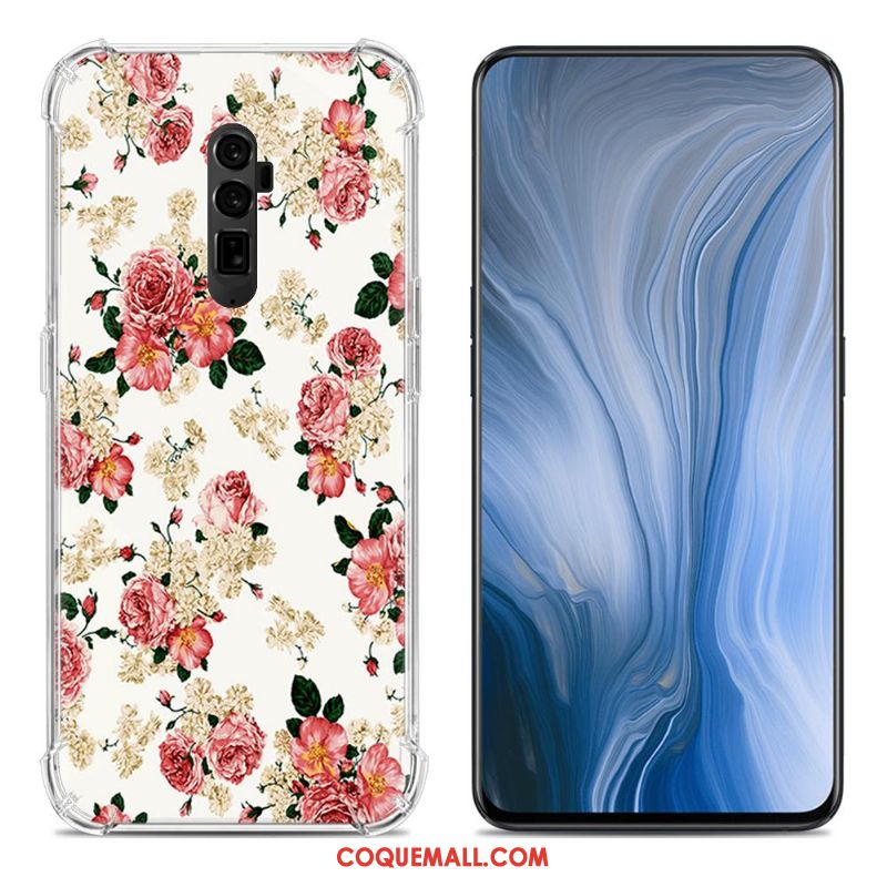 Étui Oppo Reno 10x Zoom Tout Compris Peinture Téléphone Portable, Coque Oppo Reno 10x Zoom Créatif Fluide Doux