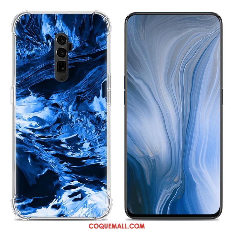 Étui Oppo Reno 10x Zoom Tout Compris Peinture Téléphone Portable, Coque Oppo Reno 10x Zoom Créatif Fluide Doux