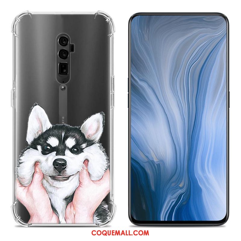 Étui Oppo Reno 10x Zoom Tout Compris Peinture Téléphone Portable, Coque Oppo Reno 10x Zoom Créatif Fluide Doux