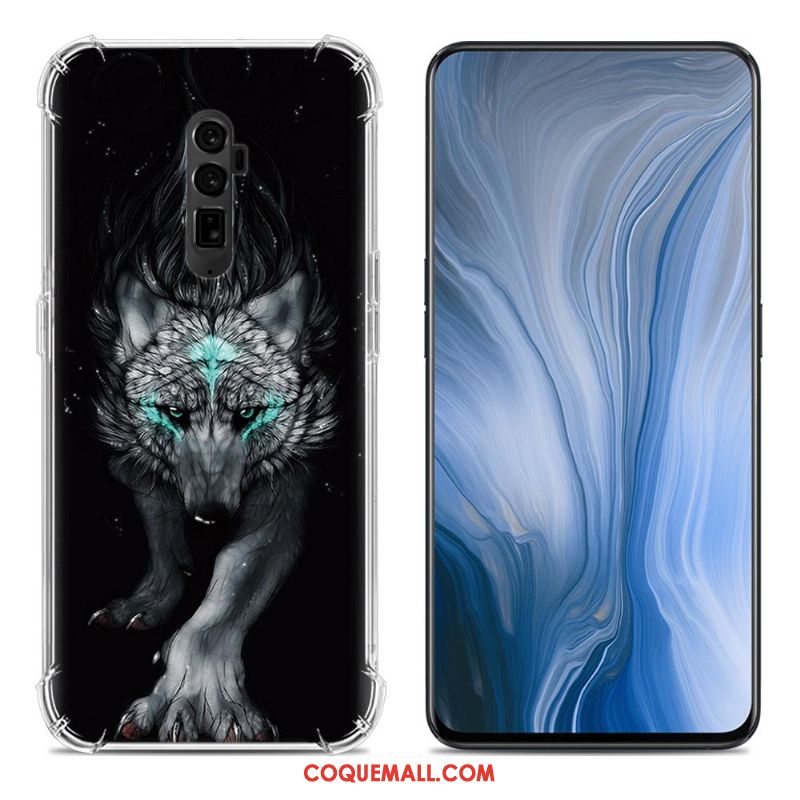 Étui Oppo Reno 10x Zoom Tout Compris Peinture Téléphone Portable, Coque Oppo Reno 10x Zoom Créatif Fluide Doux