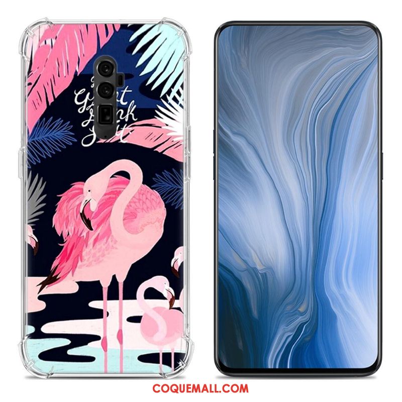 Étui Oppo Reno 10x Zoom Tout Compris Peinture Téléphone Portable, Coque Oppo Reno 10x Zoom Créatif Fluide Doux