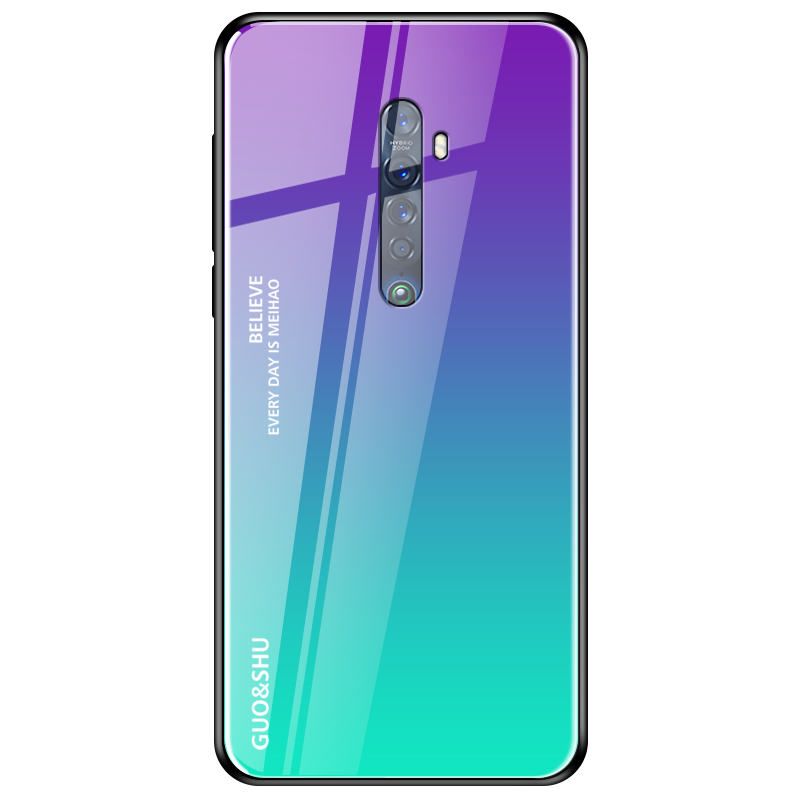 Étui Oppo Reno 2 Difficile Téléphone Portable Personnalité, Coque Oppo Reno 2 Incassable Délavé En Daim