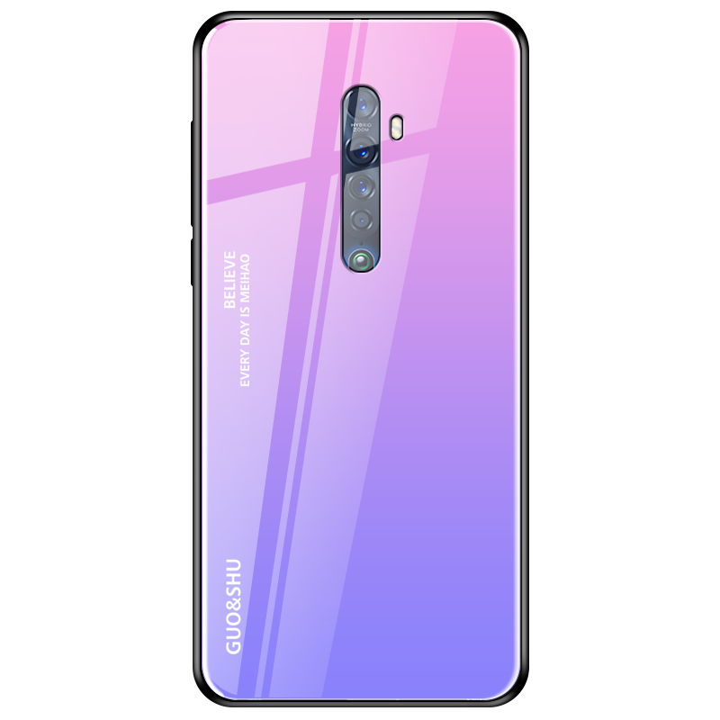 Étui Oppo Reno 2 Difficile Téléphone Portable Personnalité, Coque Oppo Reno 2 Incassable Délavé En Daim