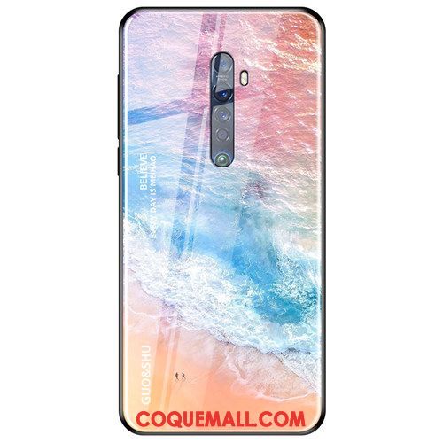 Étui Oppo Reno 2 Difficile Téléphone Portable Personnalité, Coque Oppo Reno 2 Incassable Délavé En Daim