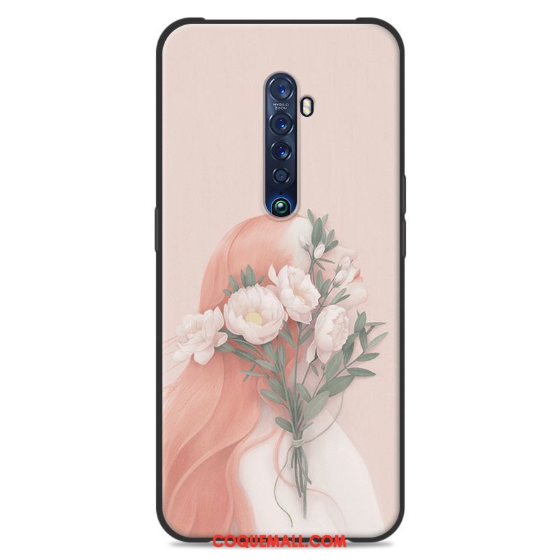 Étui Oppo Reno 2 Lis Frais Vent, Coque Oppo Reno 2 Petit Téléphone Portable