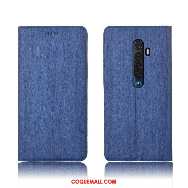 Étui Oppo Reno 2 Modèle Fleurie Clamshell Protection, Coque Oppo Reno 2 Incassable Arbres