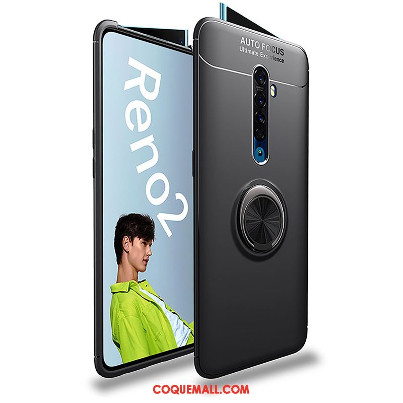 Étui Oppo Reno 2 Or Rose Membrane Invisible, Coque Oppo Reno 2 Créatif Tempérer